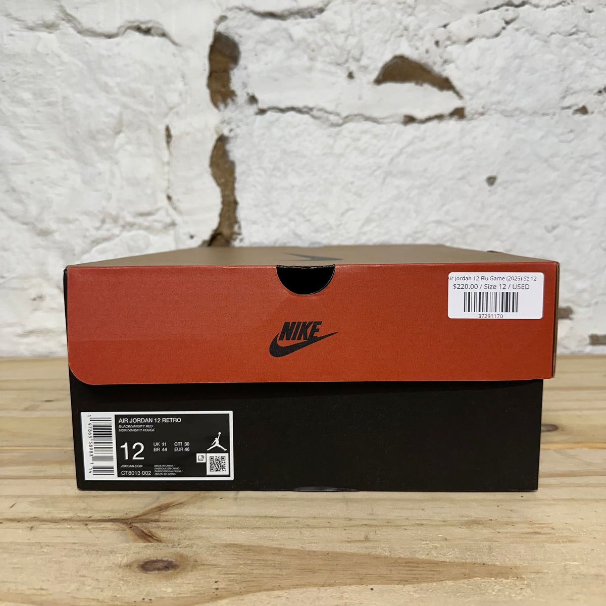 Air Jordan 12 Flu Game (2025) Sz 12