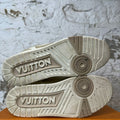 Louis Vuitton Beige Cream Skate Sneaker Sz 8.5 (7LV)