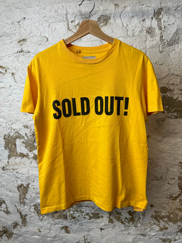 Gallery Dept Sold Out Yellow T-shirt Sz S