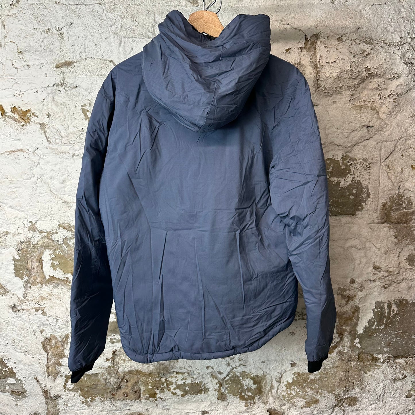Canada Goose Lodge Hooded Zip Up Jacket Blue Sz M