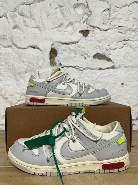Nike Dunk Low Off-White Lot 25 Sz 8.5