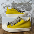 Rick Owens Jumbo Lace Lemon Milk Sneaker Sz 9 (42)