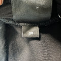 Amiri Plain Black Denim Jeans Sz 28