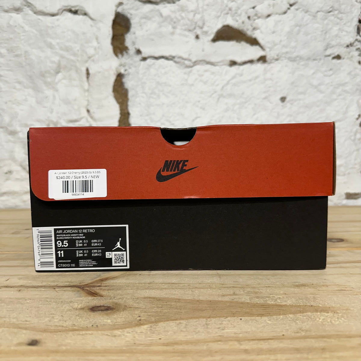 Air Jordan 12 Cherry (2023) Sz 9.5 DS