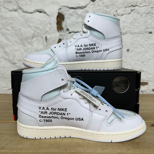 Air Jordan 1 High Virgil Abloh Archive Alaska Sz 10 DS