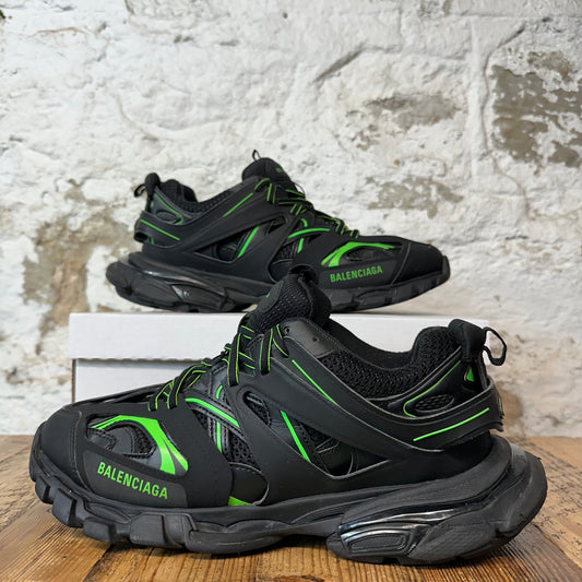 Balenciaga Track Runner Black Green Sneaker Sz 11 (44)
