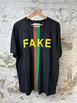 Gucci FAKE Black T-shirt Sz M