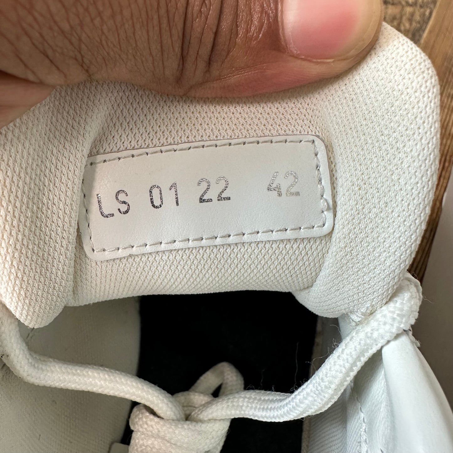 Dior B22 White Grey Beige Sneaker Sz 9 (42)