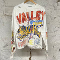 Vale Dream Chaser White L/S T-Shirt Sz M