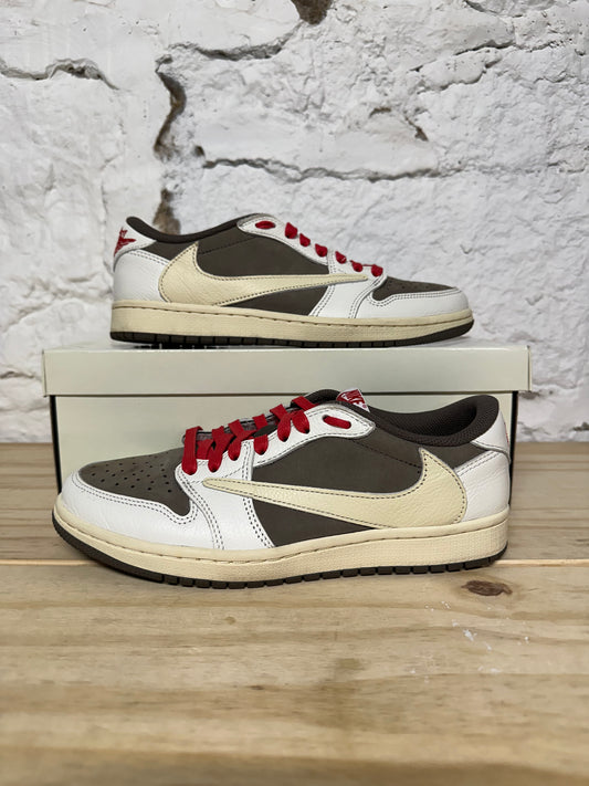 Air Jordan 1 Low Travis Scott Reverse Mocha Sz 7.5