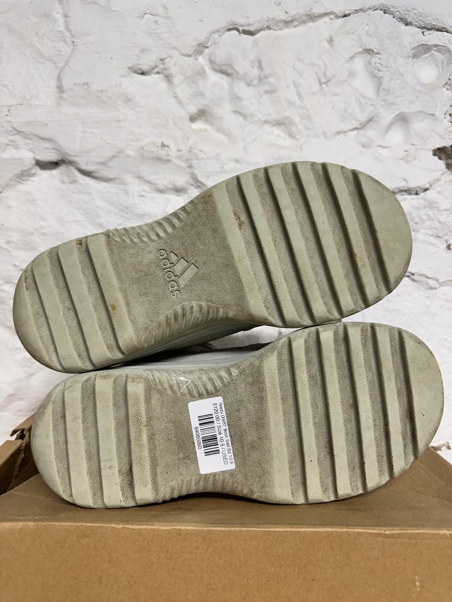 Yeezy Desert Boot Salt Sz 10.5