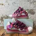 Lanvin Curb Rose White Sneaker Sz 9 (42)