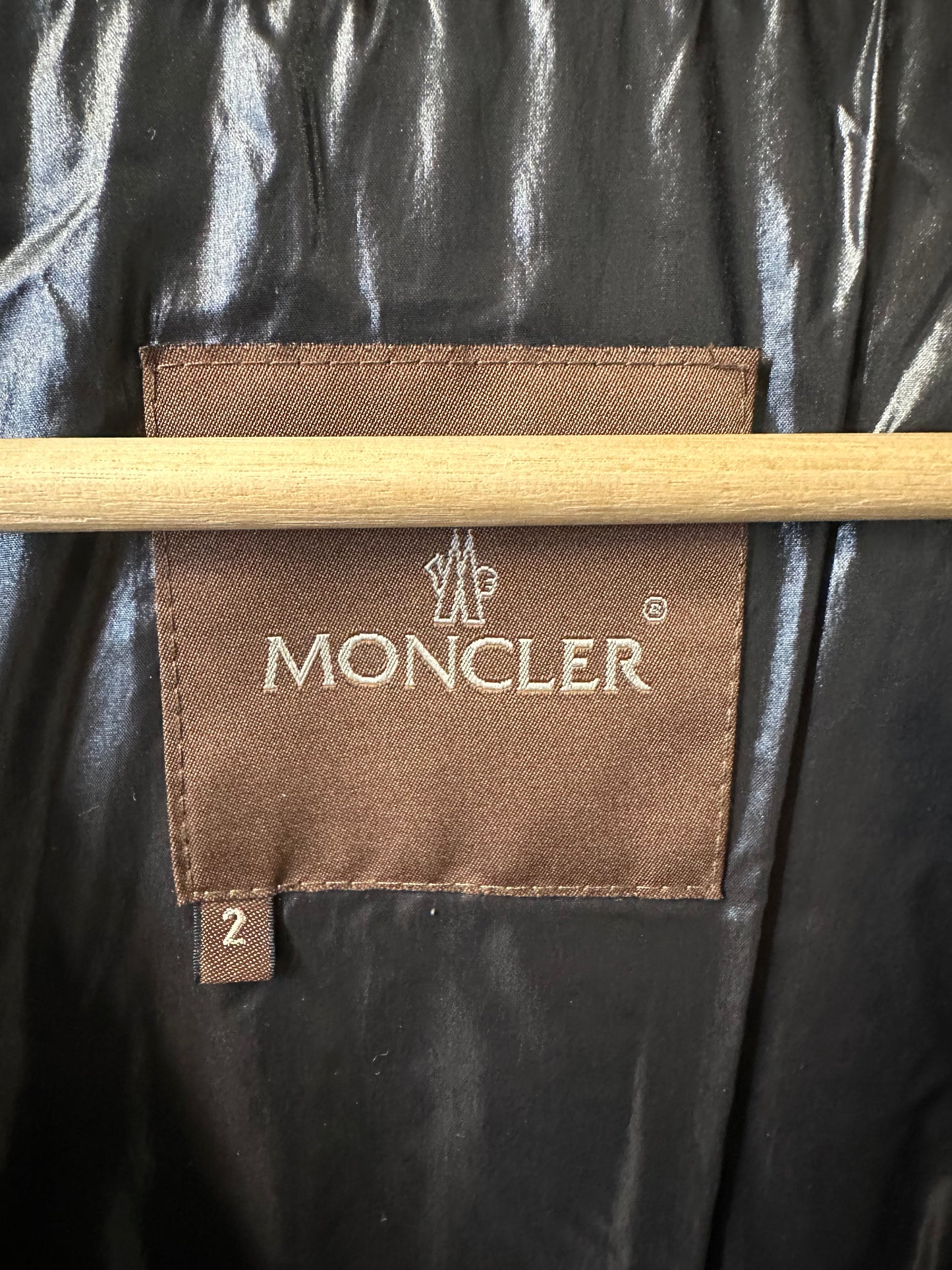 Moncler Brown Sinu Jacket Sz S (1)