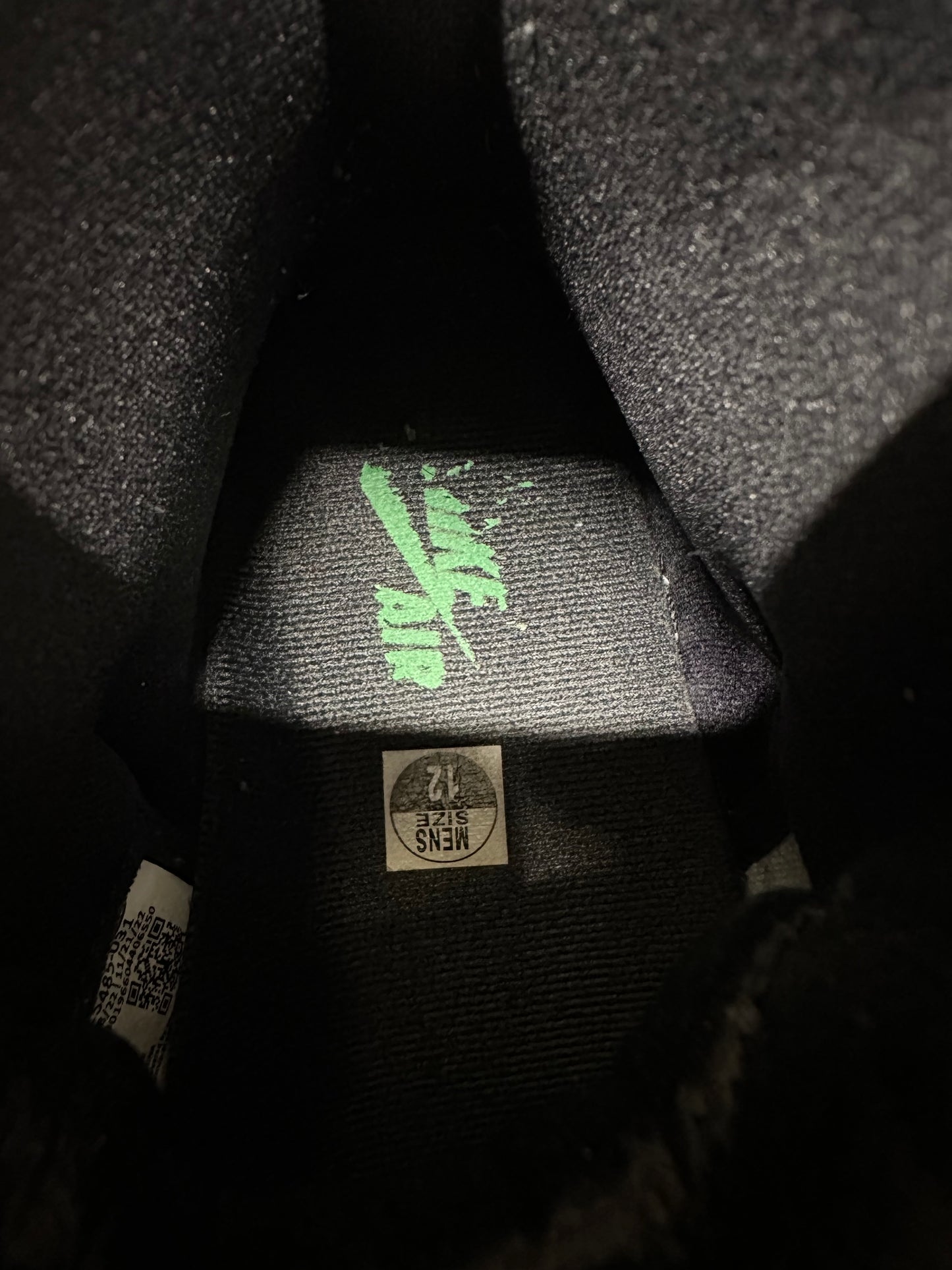 Air Jordan 1 High Lucky Green Sz 12