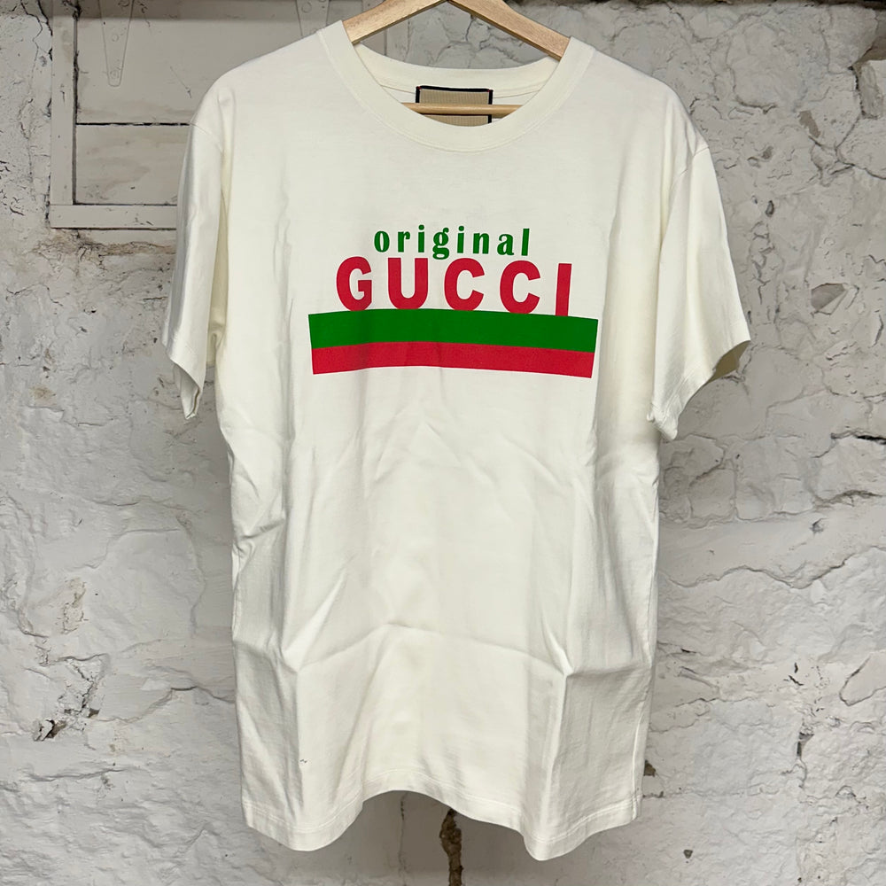 Gucci Original Cream T-Shirt Sz XS (FIts M)