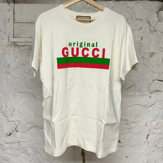 Gucci Original Cream T-Shirt Sz XS (FIts M)