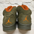 Air Jordan 5 Olive Sz 9