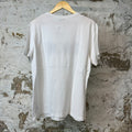 Dior Navy Spell Logo T-shirt White Sz M