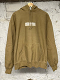 Supreme Tan Box Logo Hoodie (2023) Sz L