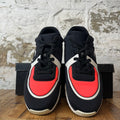 Chanel White CC Black Pink Nylon Sneaker Sz 12 (45)