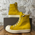 Rick Owens High Lemon Milk Sneaker Sz 9 (42)