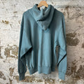Gallery Department Property Teal Blue Hoodie Sz M