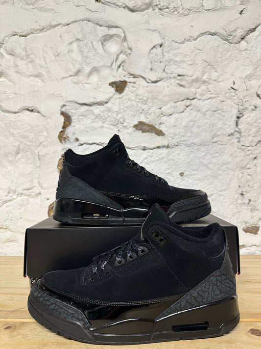 Air Jordan 3 Black Cat Sz 10