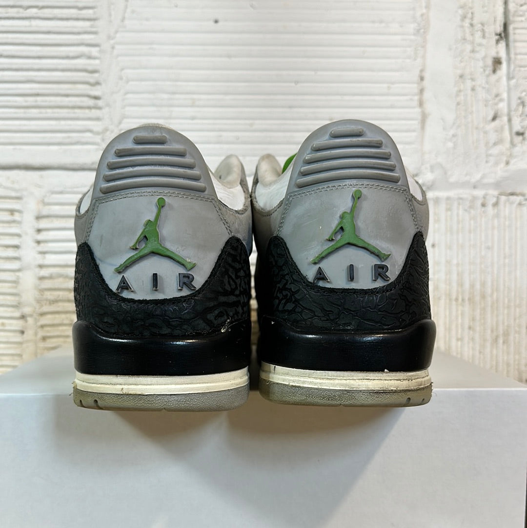 Air Jordan 3 Chlorophyll Sz 14