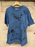 Supreme Star People T-shirt Blue Sz L