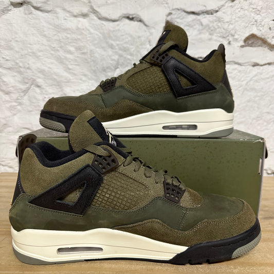 Air Jordan 4 Craft Olive Sz 12