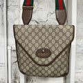 Gucci Tan Monogram Shoulder Bag