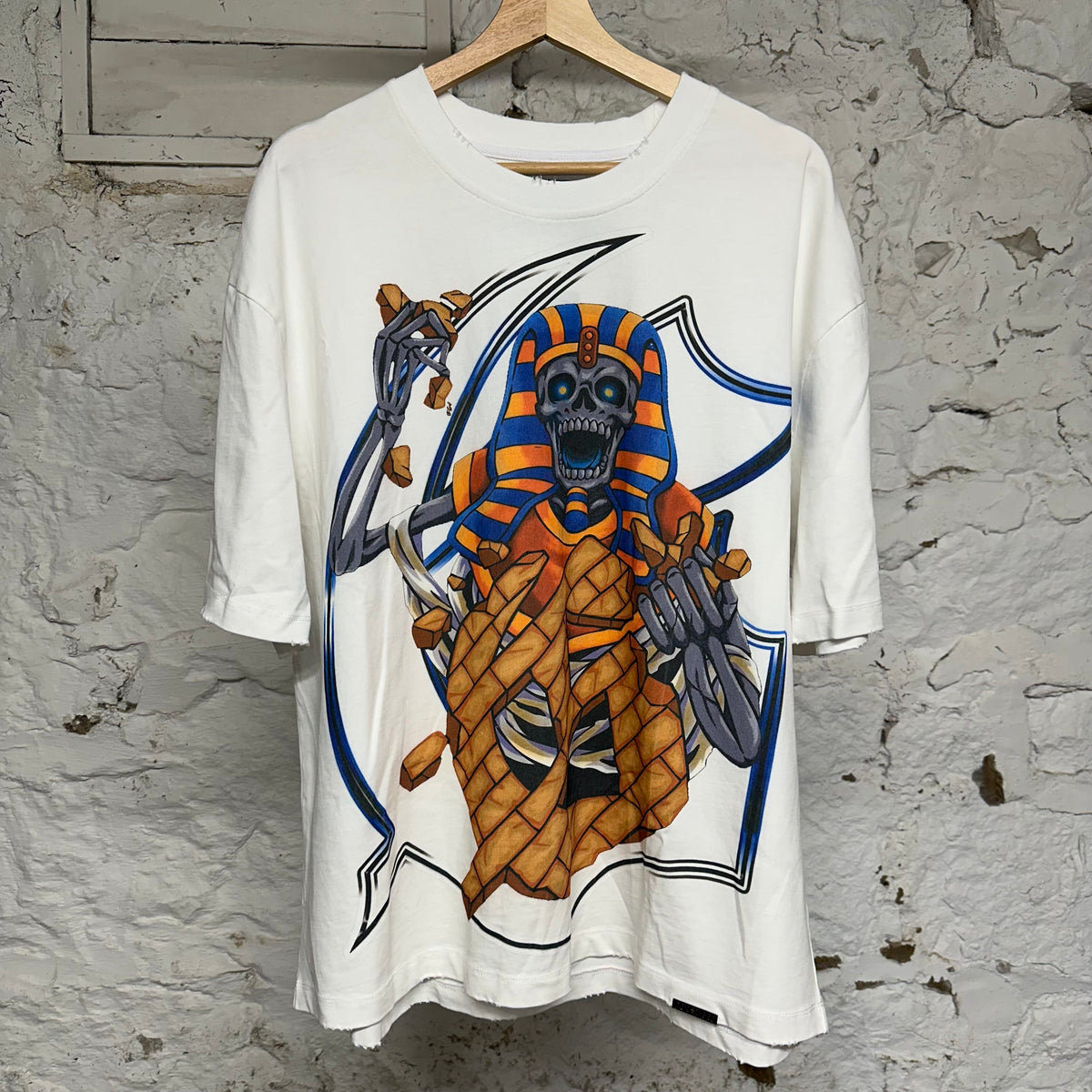 Godspeed Tomb Raider White T-Shirt Sz L