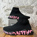 Balenciaga Sock Runner Black Pink Sneaker Sz 6.5 (39)