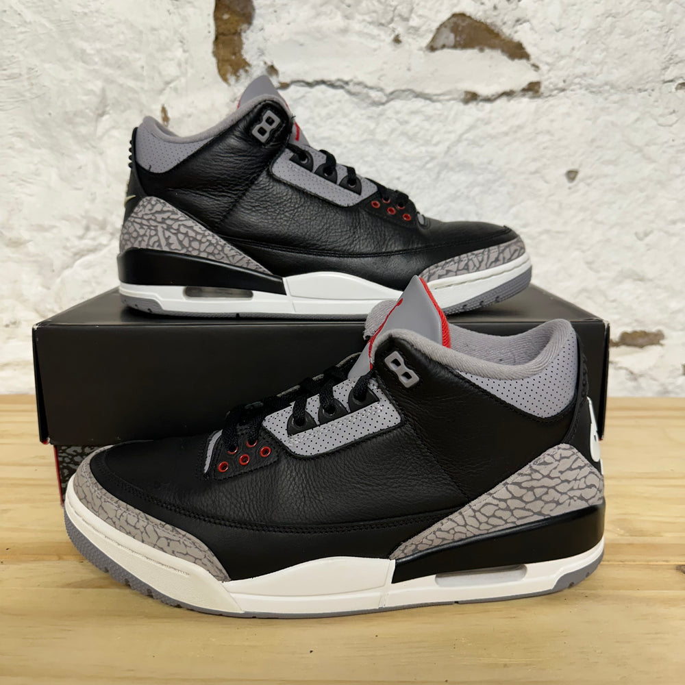 Air Jordan 3 Black Cement (2024) Sz 10