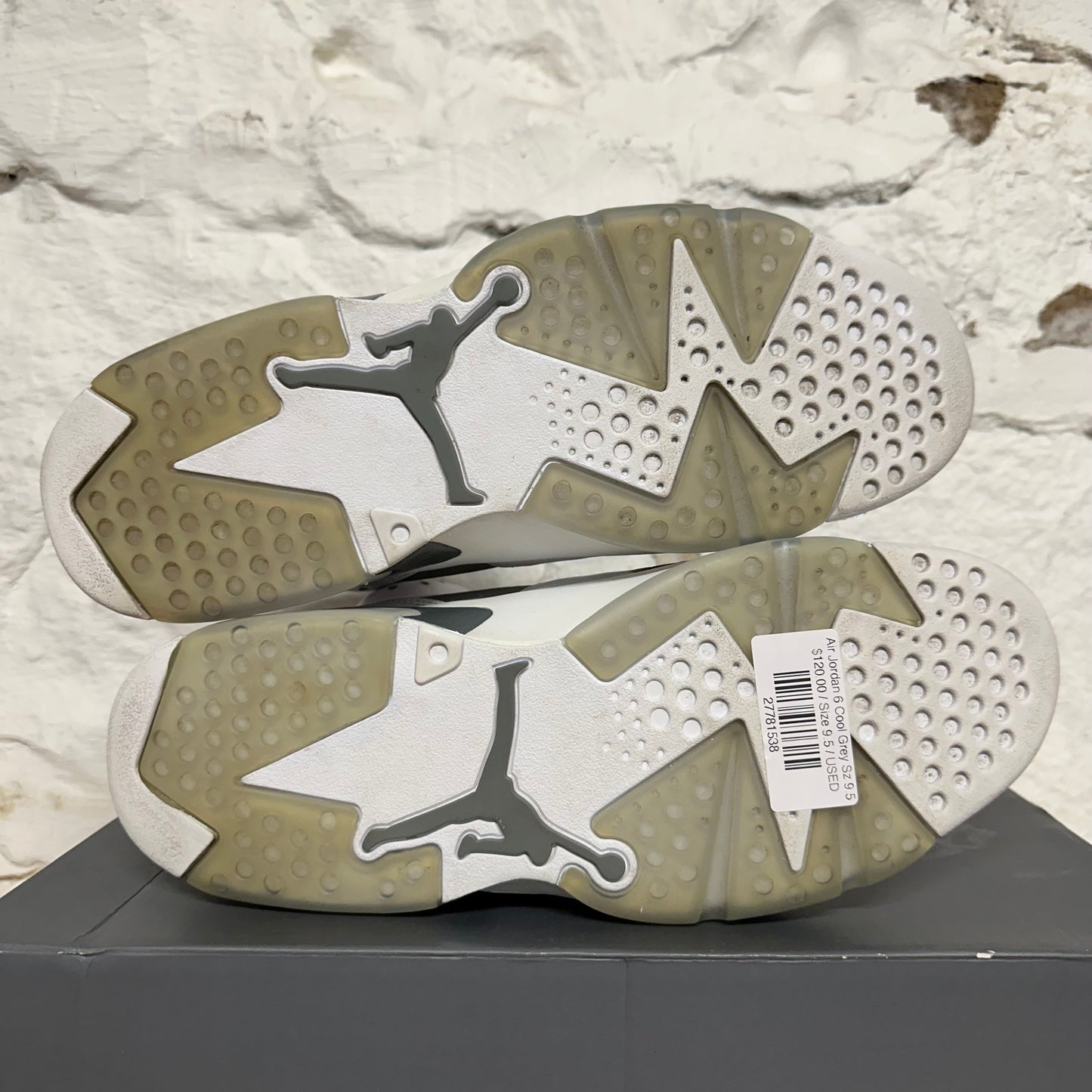 Air Jordan 6 Cool Grey Sz 9.5
