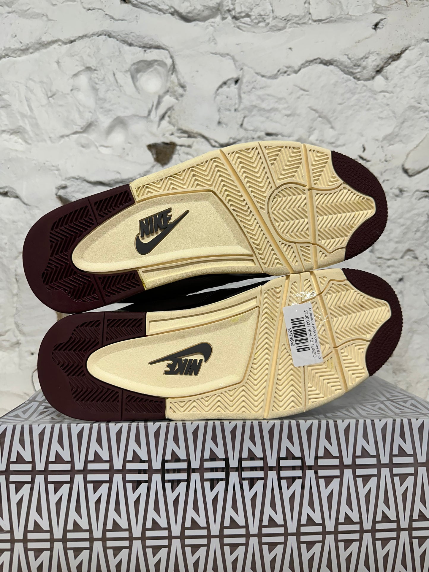 Air Jordan 4 A Ma Maniere Violet Ore Sz 13