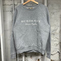Burberry Spellout Crewneck Grey Sz M
