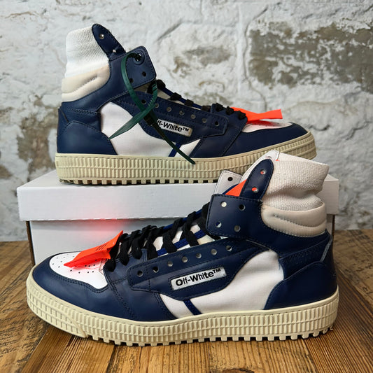 Off-White Court 3.0 Navy White Sneaker Sz 11 (44)
