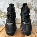 Alexander McQueen Triple Black Nappa Joey Sneaker Sz 12 (45)