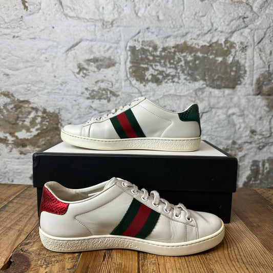 Gucci Bee White Ace Sneaker Sz 4.5 (36)