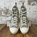 Dior B23 High Blue Oblique White Sneaker Sz 10 (43) No Box