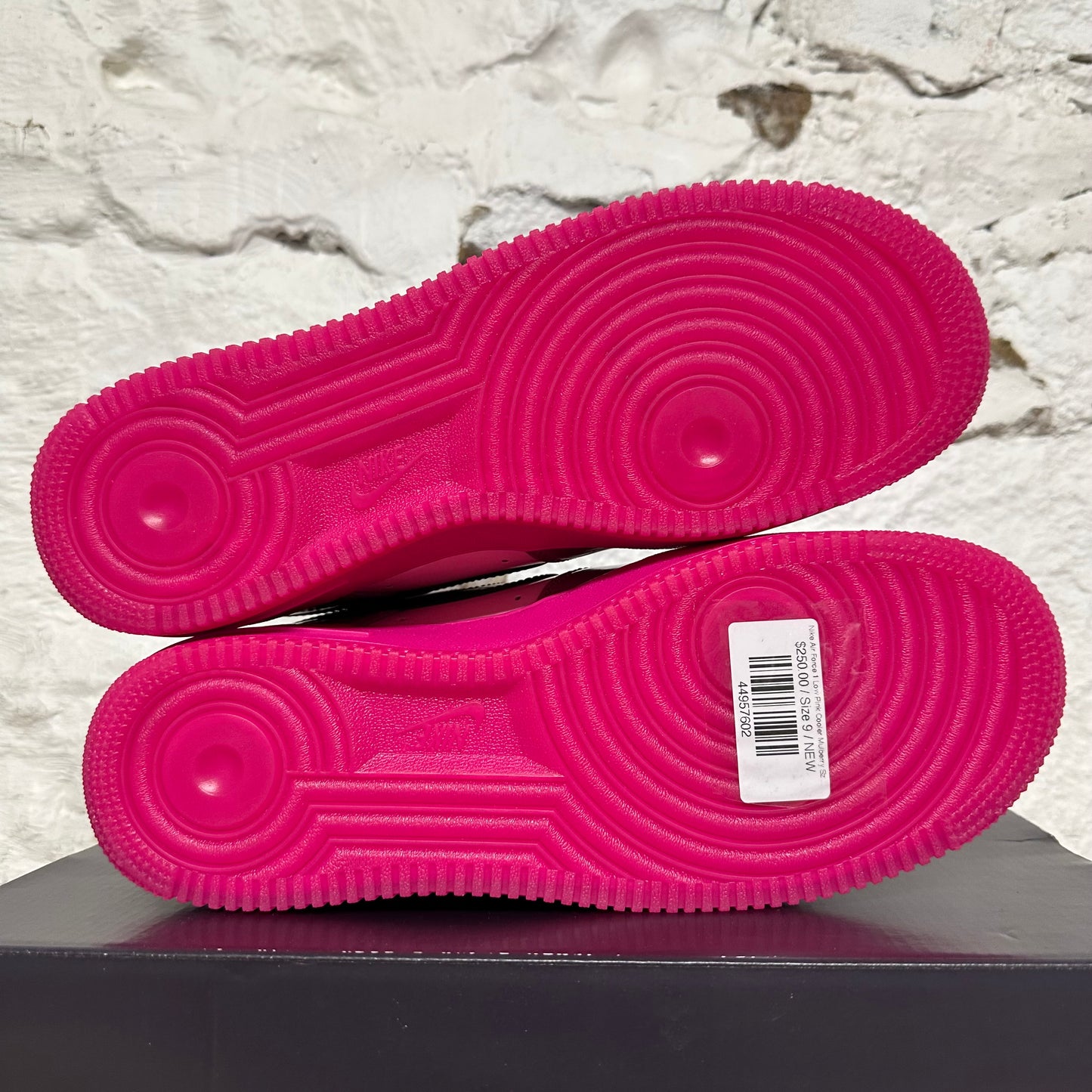 Nike Air Force 1 Low Pink Cooler Mulberry Sz 9 DS