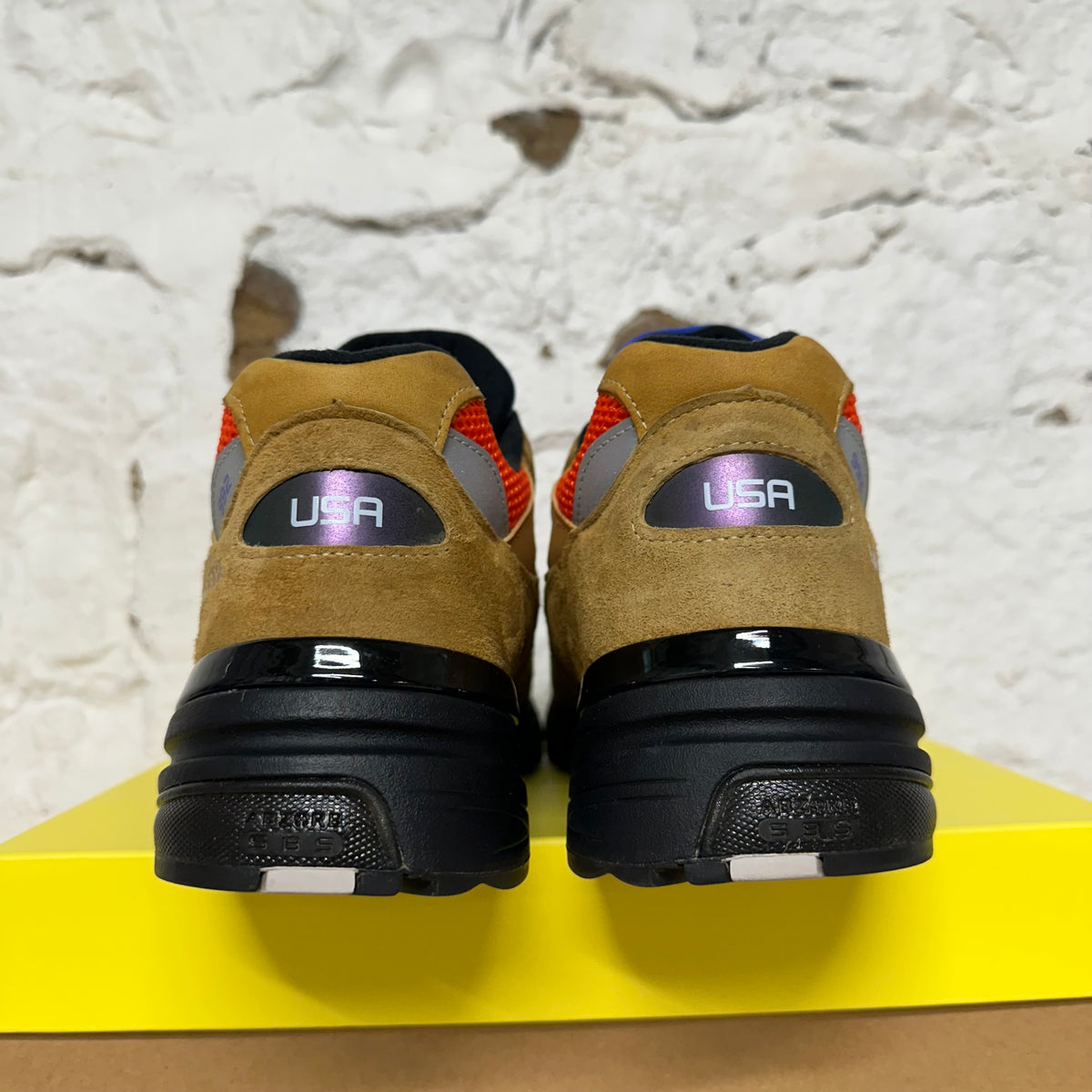 New Balance 992 MiUSA Action Bronson Tiger Eye Sz 13