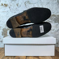 Gucci High Donnie Web Black Leather Boot Sz 10