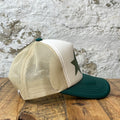 Bape Green Tan Trucker Hat
