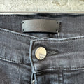 Amiri MX2 Brown Paisley Black Denim Jeans Sz 36