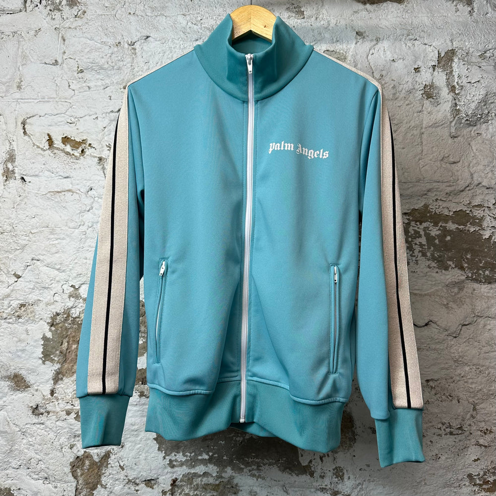 Palm Angels Tiffany Blue Track Jacket Sz M