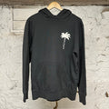 Palm Angels Grey Palm Tree Hoodie Sz S