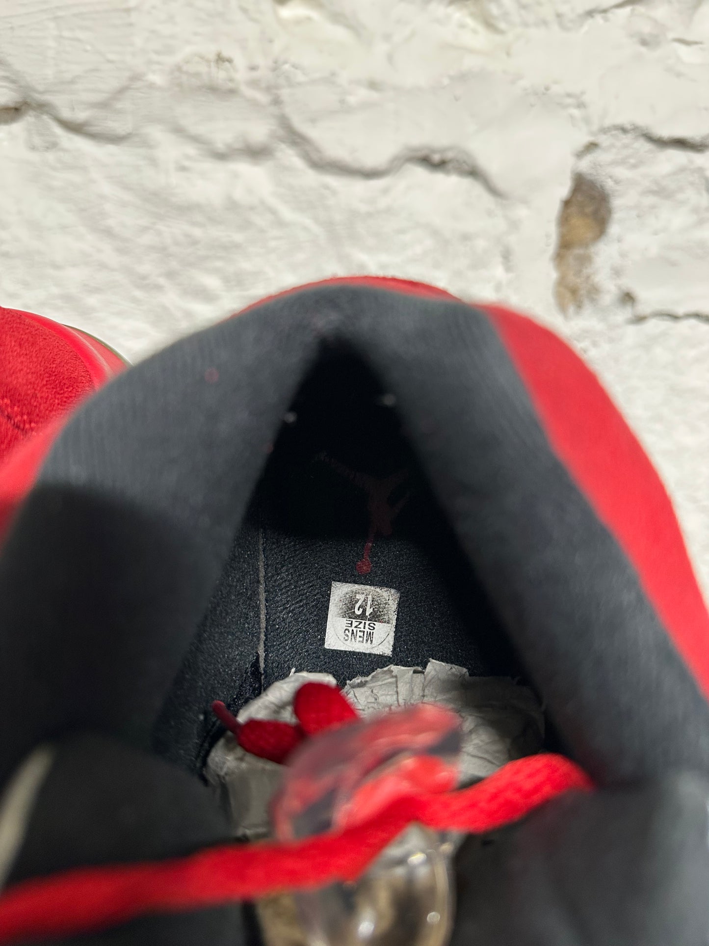 Air Jordan 5 Red Suede Sz 12