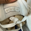 Louis Vuitton Triple White Leather Trainer Sneaker Sz 10.5 (9LV)